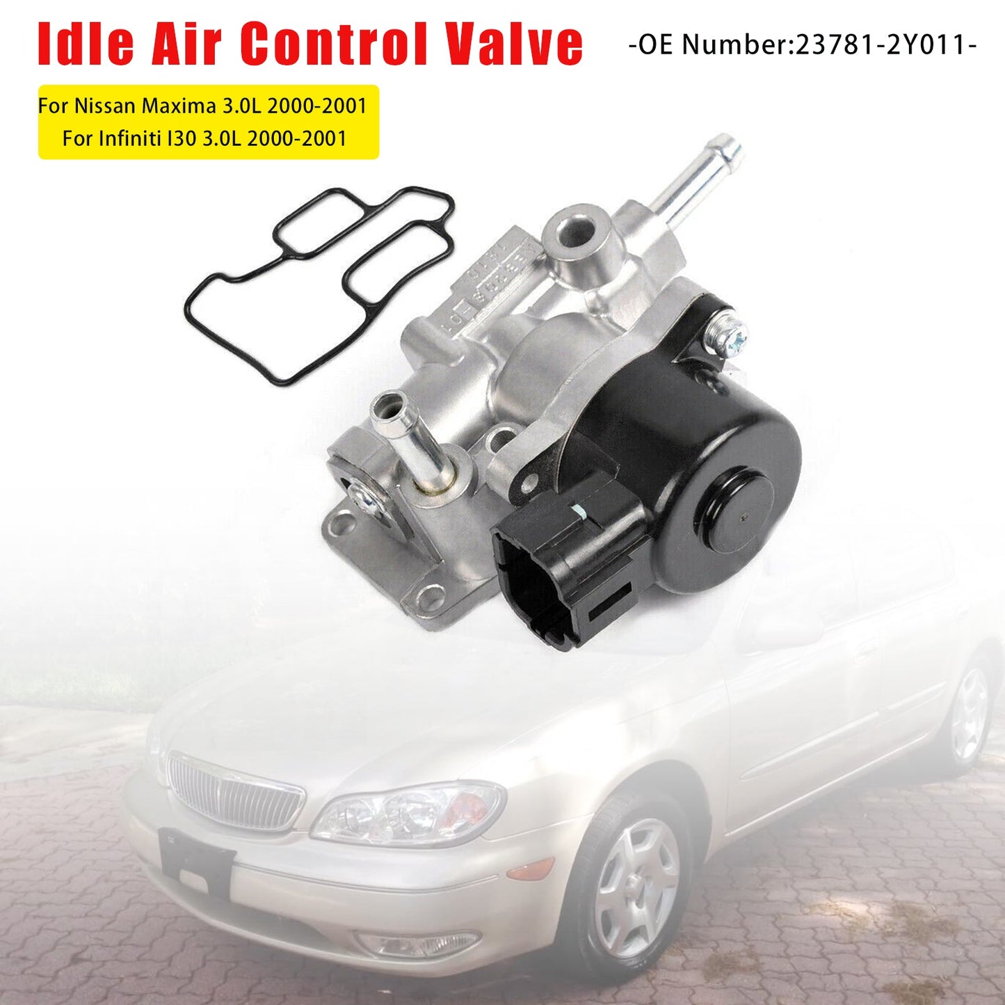 Valvola di controllo del minimo Nissan Maxima Infiniti I30 3.0L 2000-2001 23781-2Y011