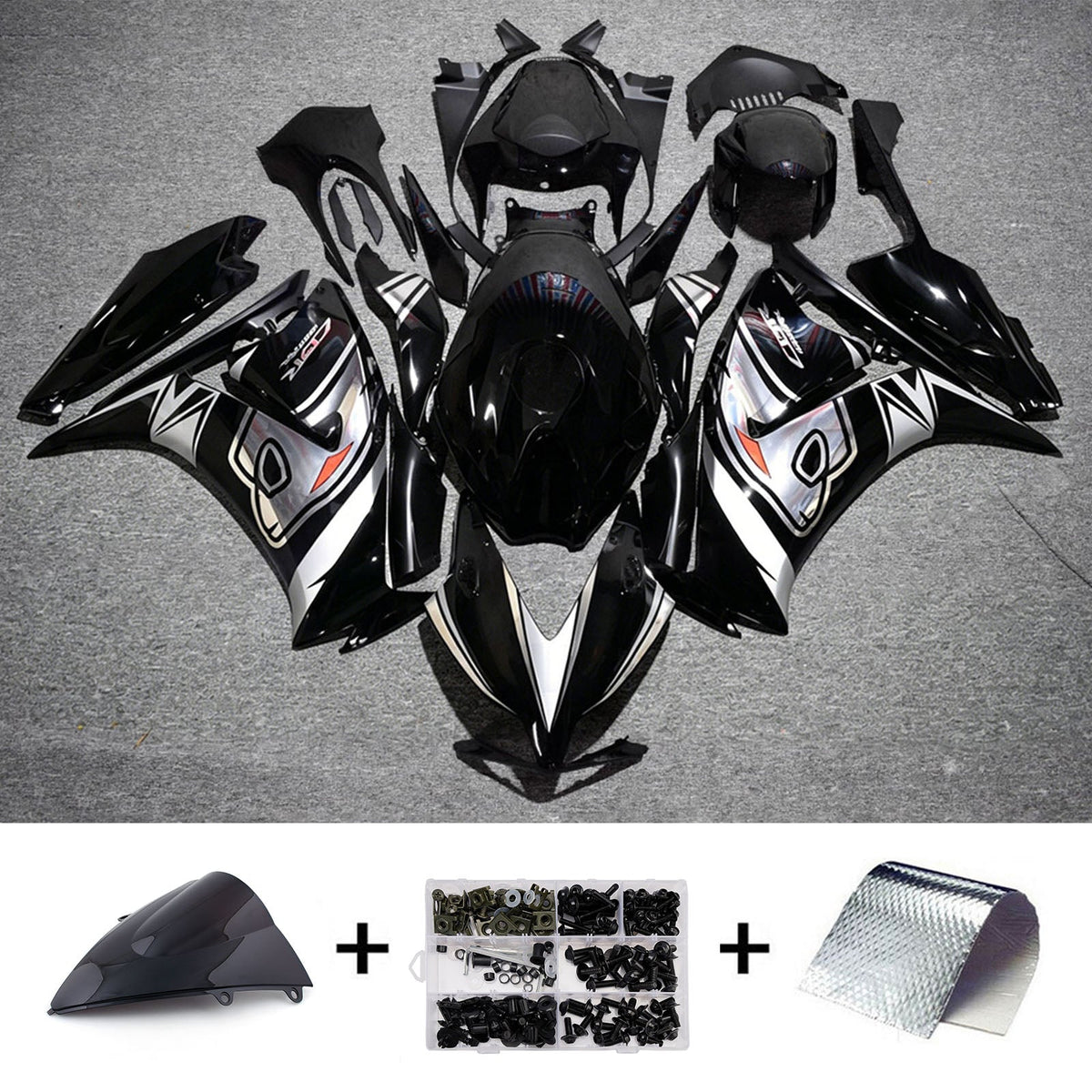 Kit di carene in plastica ABS stampate a iniezione per Honda CBR1000RR 2012-2016
