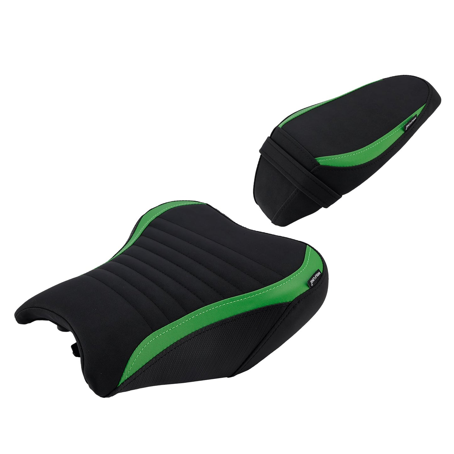 Sella completa imbottita per pilota e passeggero per Kawasaki Ninja Z900 2017-2024, colore nero.