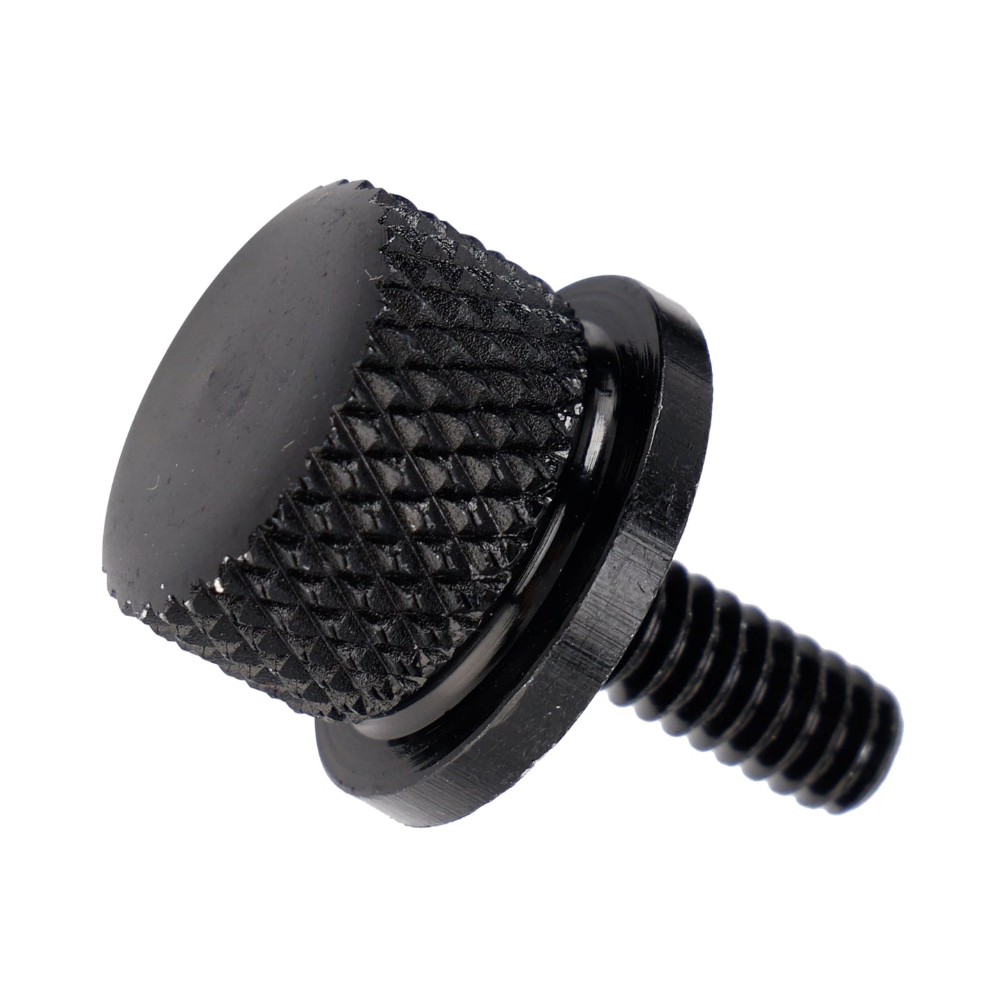 Bullone per sedile parafango nero da 1/4""-20 con sgancio rapido per Touring Softail Dyna
