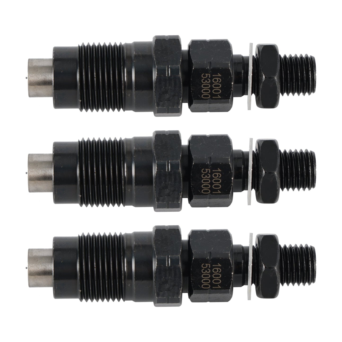 Iniettore di carburante 3 pezzi per motore Kubota D722 D782 BX2230D 16001-53000 H1600-53000