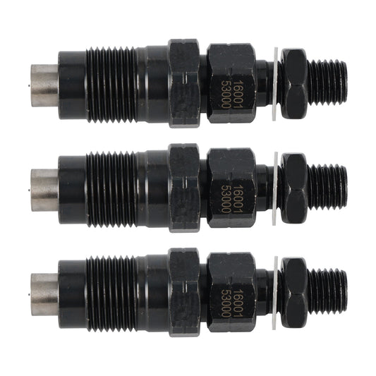 Iniettore di carburante 3 pezzi per motore Kubota D722 D782 BX2230D 16001-53000 H1600-53000