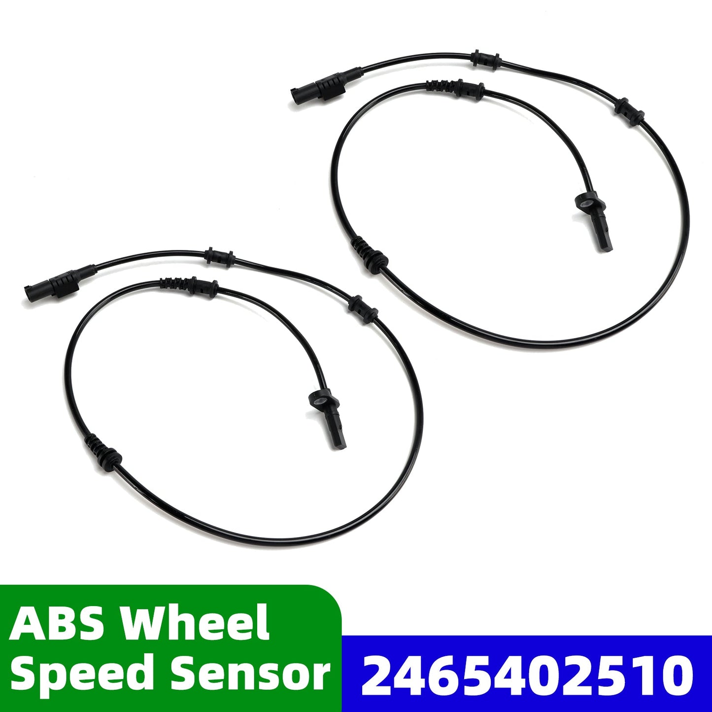 2 sensori di velocità ruota ABS anteriori per Mercedes B250 CLA250 GLA45 AMG 2465402510