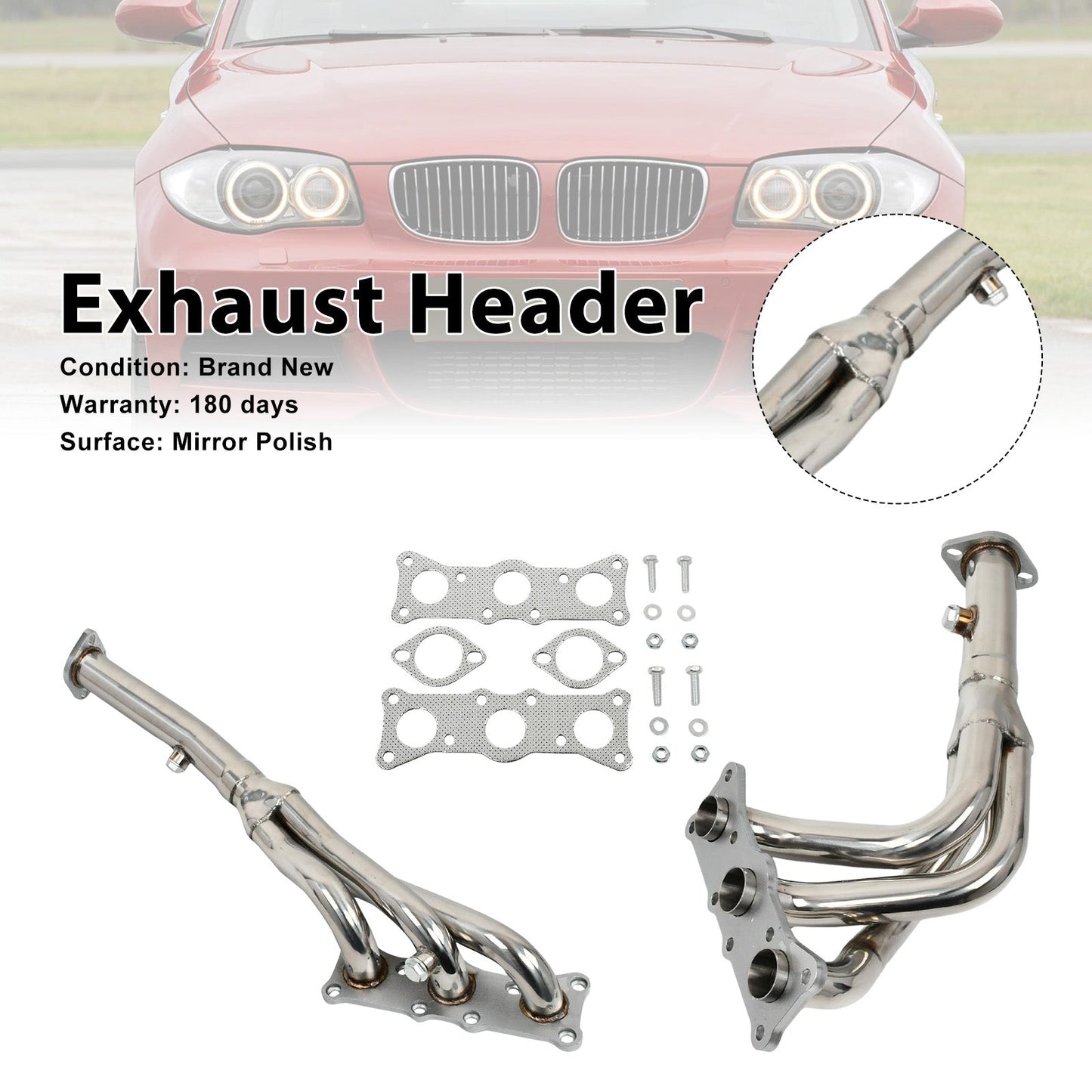 Collettore di scarico per BMW E82 128i (Coupé) 2008-2013