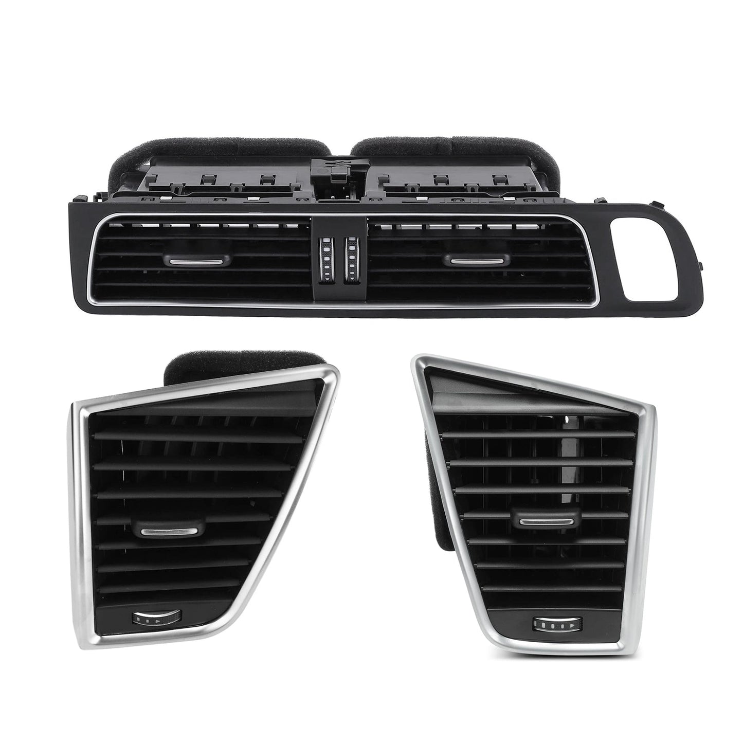 8R1820951 8R1820902 3 pezzi Bocchetta di ventilazione per pannello centrale del cruscotto A/C per Audi SQ5 3.0L 2009-2017