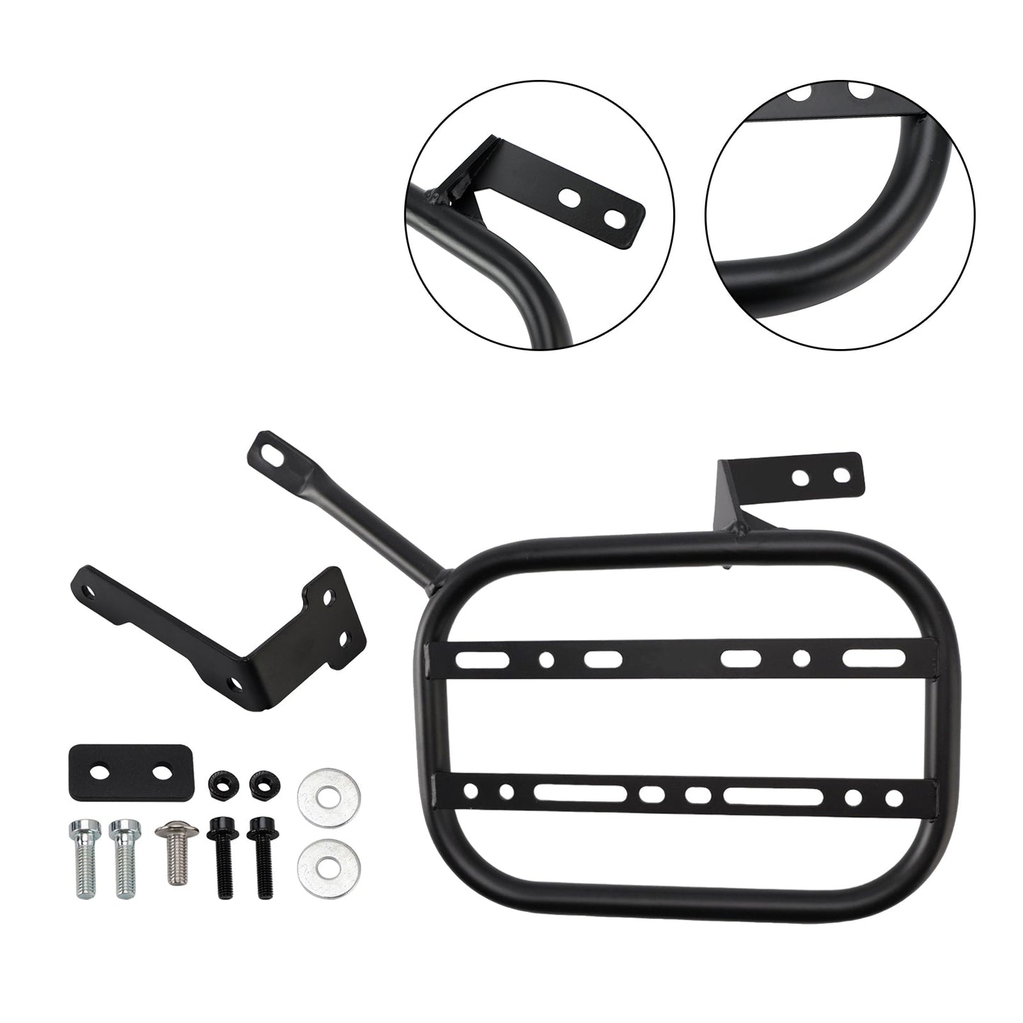 Staffa di montaggio per borsa laterale BMW F900GS 2023-2025, adatta per la parte sinistra
