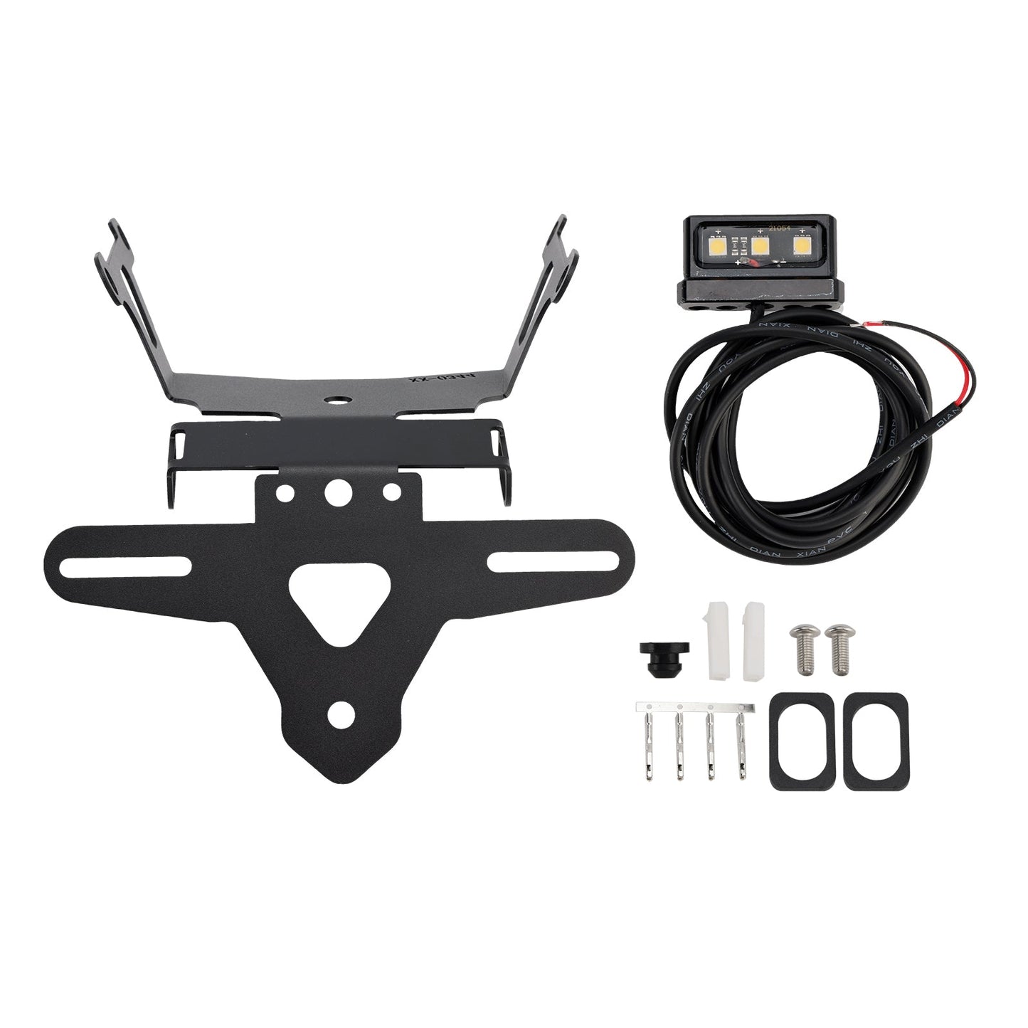 Supporto per telaio porta targa adatto per Honda CB650R CBR650R 2024-2025