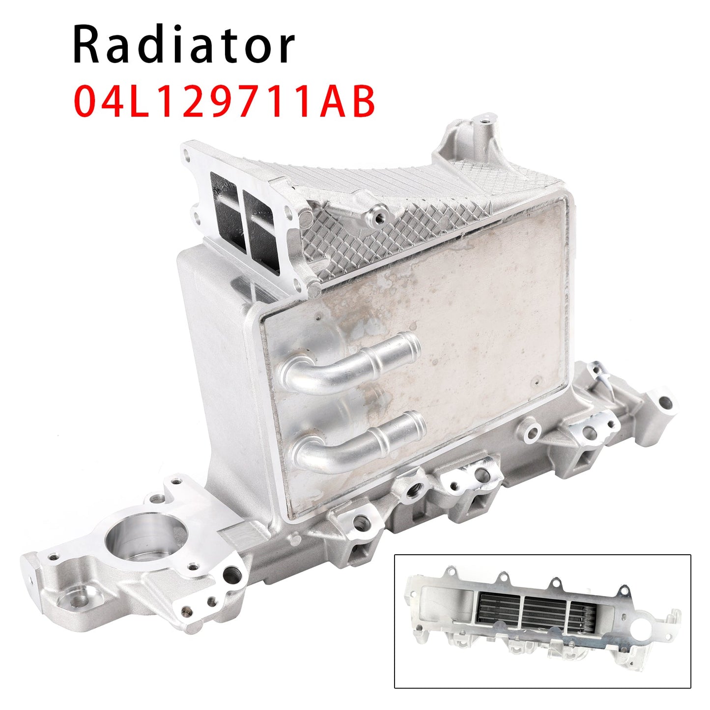Per Audi Q2 Q3 2.0 TDI/3.0 TDI/3.5 TDI/4.0 TDI Collettore di aspirazione Intercooler 04L129766AQ