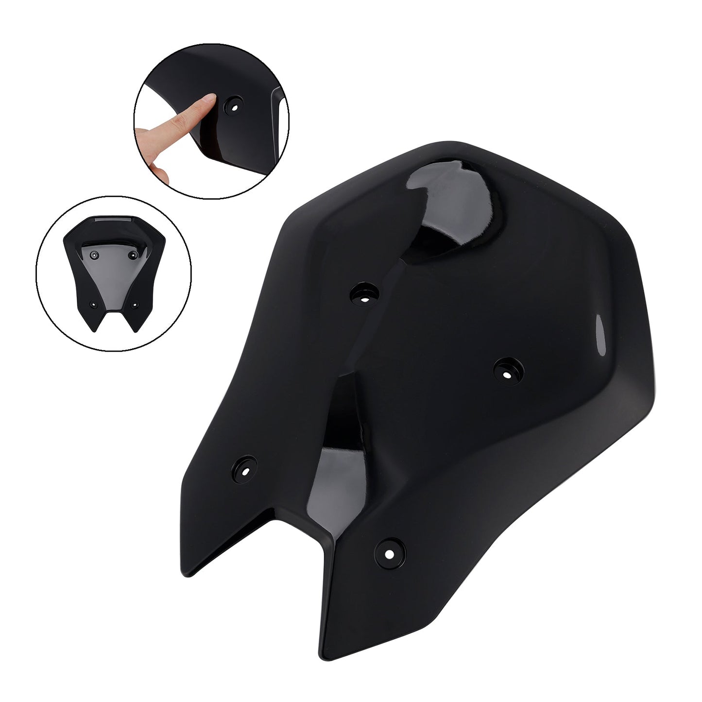 Parabrezza in plastica ABS per KAWASAKI Z900 2025
