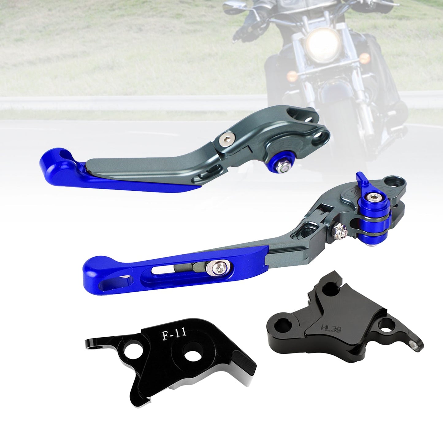 Leva freno frizione regolabile adatta per CFMOTO 700CL-X Sport 2021-2024