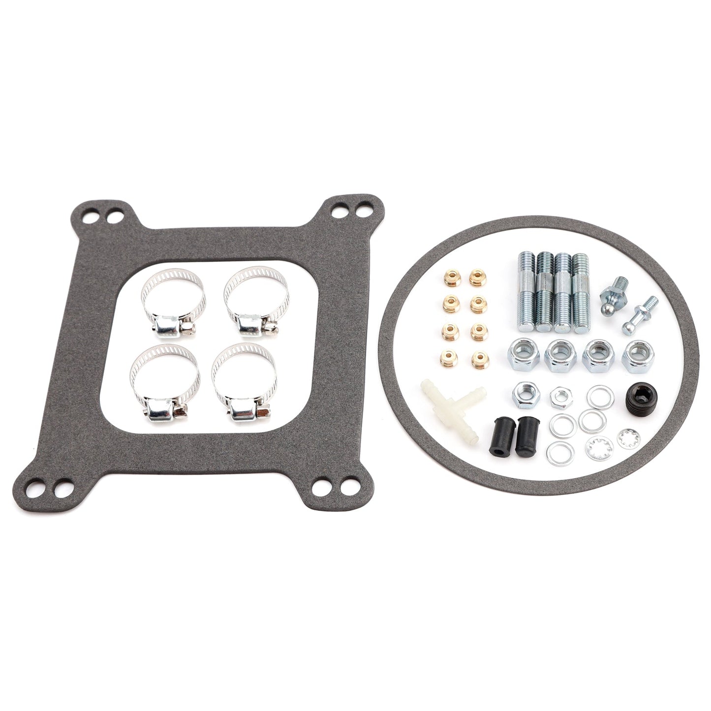 Carburatore 1400 600 CFM 4 corpi, starter elettrico, foro quadrato, valvola dell'aria a 4 corpi