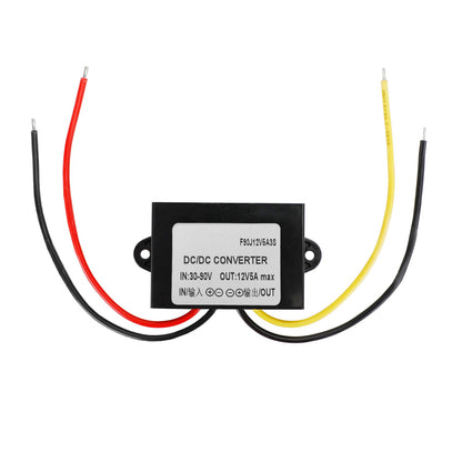 Convertitore DC-DC impermeabile da 30-90 V a 12 V, modulo di alimentazione 5 A 60 W