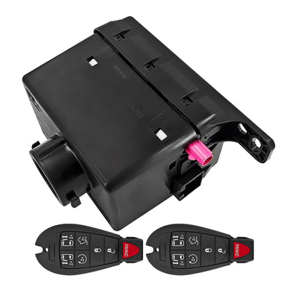 Dodge 2008-2010: 2 modelli, 36 varianti Modulo nodo di accensione wireless con due chiavi 68210156AB 05026149AG