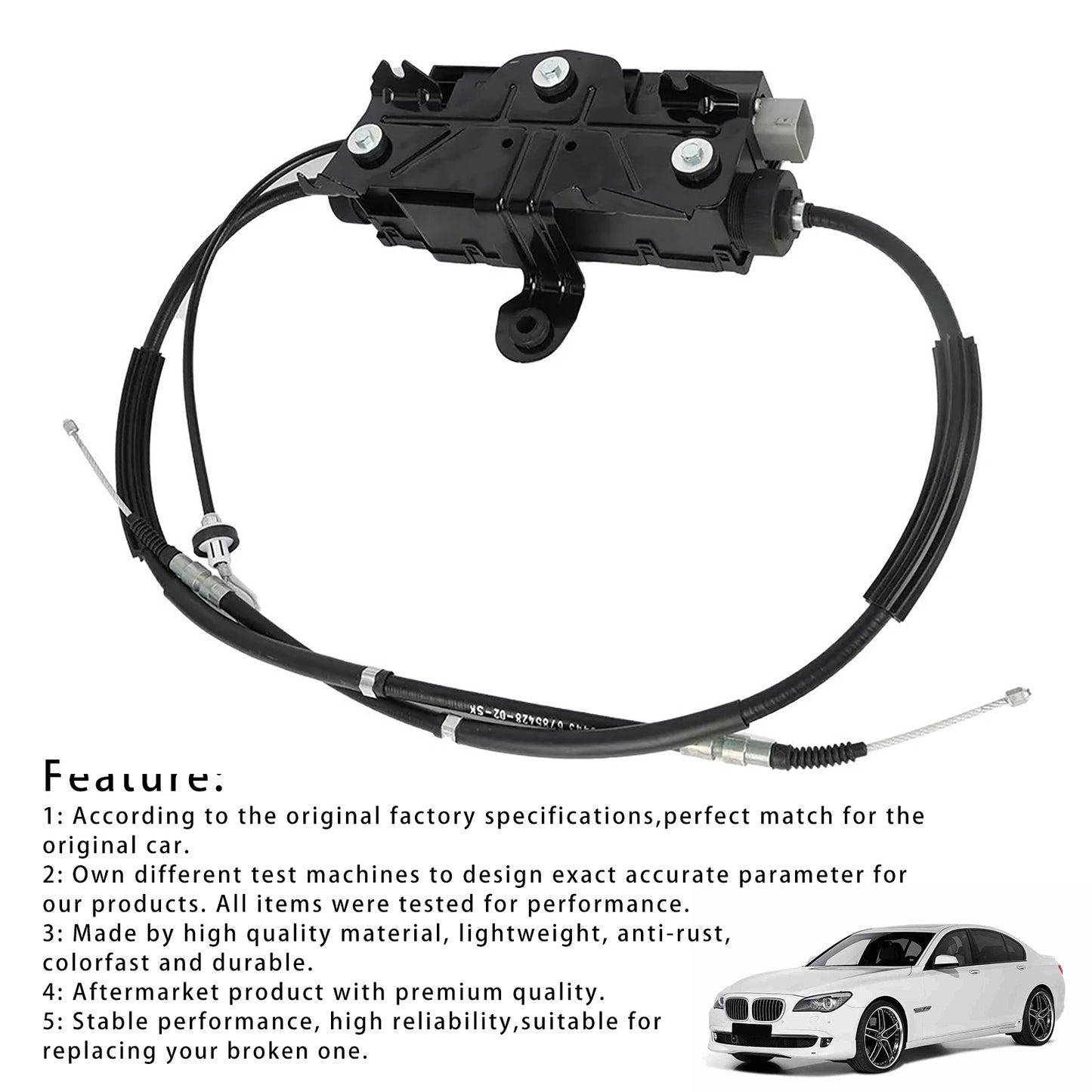 Parking Brake Actuator Control Unit 34436874219 Per BMW 5 Series GT F07