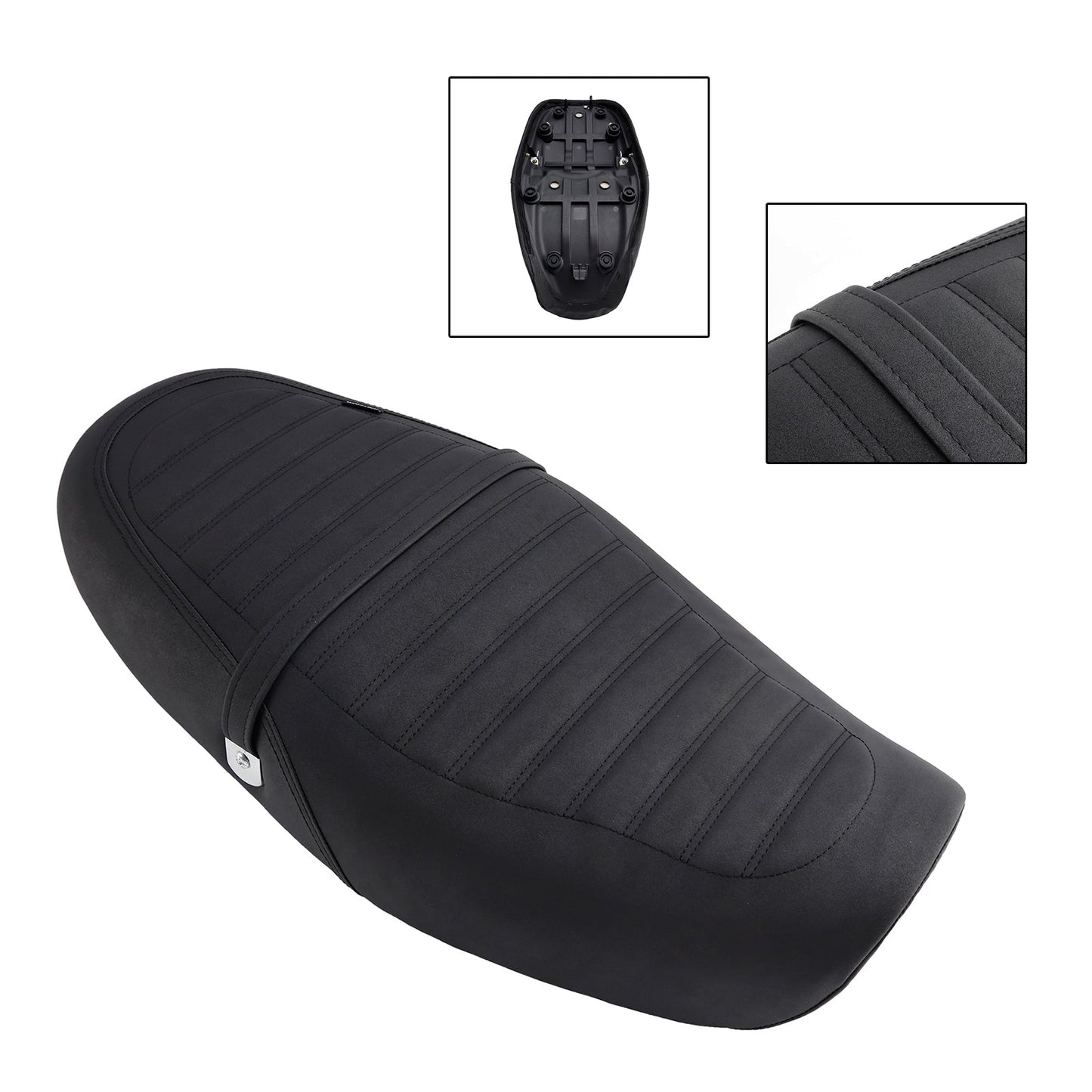Sedile passeggero anteriore posteriore conducente Kawasaki Z900Rs 2018-2024 nero