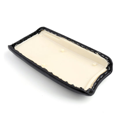 Coperchio della console centrale del bracciolo in pelle nera per Honda CIVIC 2006-2009