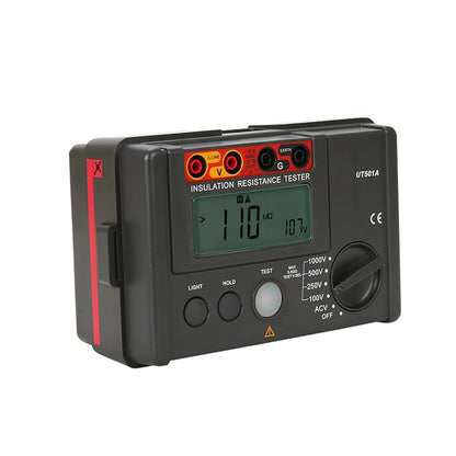 Megohmmetro digitale UT501A, tester di resistenza di isolamento, multimetro