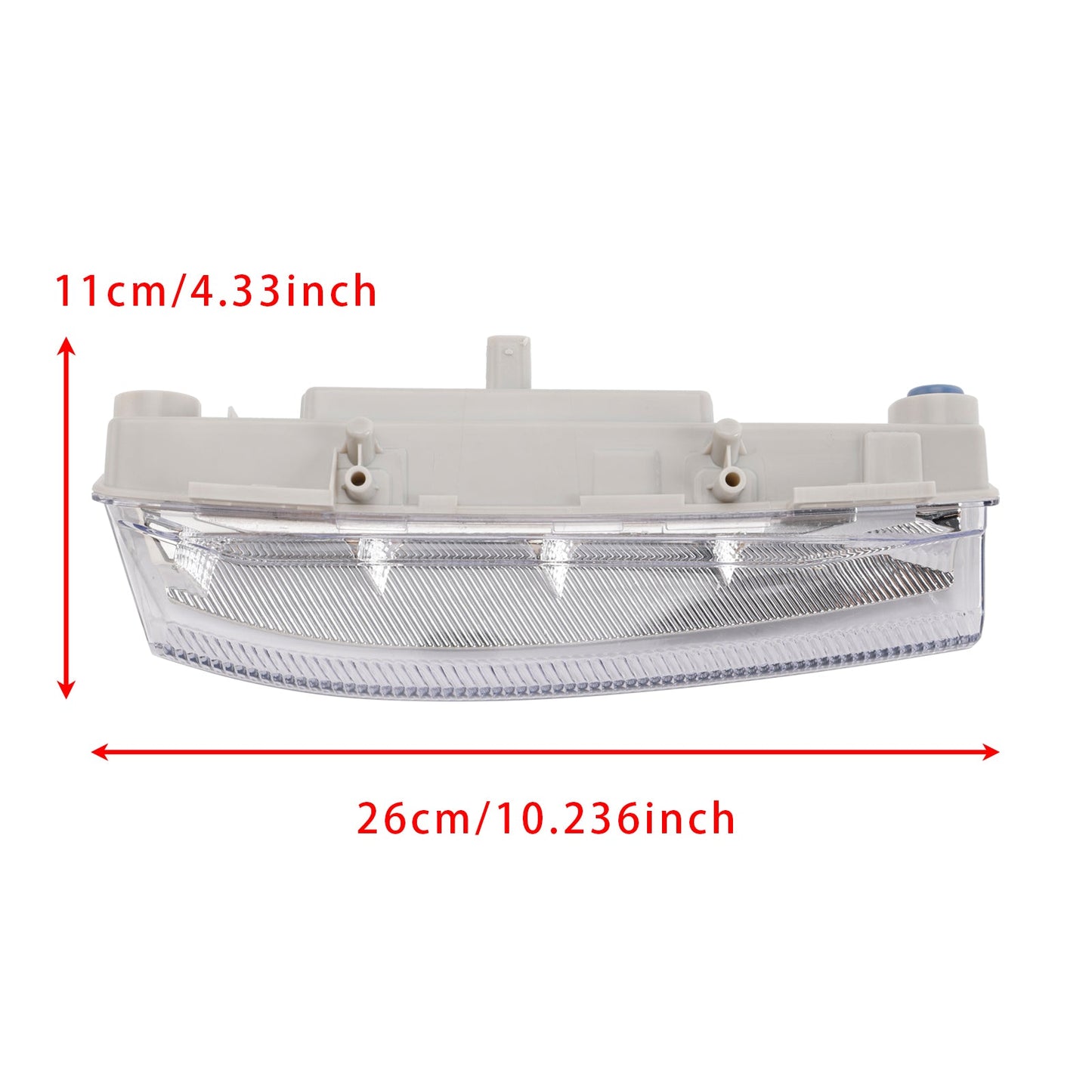 Fari fendinebbia diurni a LED lato destro per Mercedes Benz W204 S204 W212 2007-2014