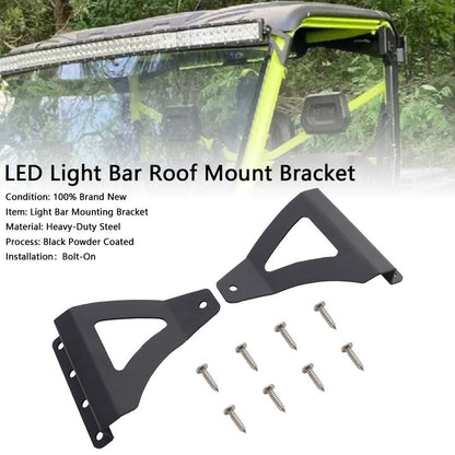 Staffa di montaggio per barra luminosa a LED sul tetto adatta per Can-am Defender Pro-Fit Cage 50""/52"" 16-25