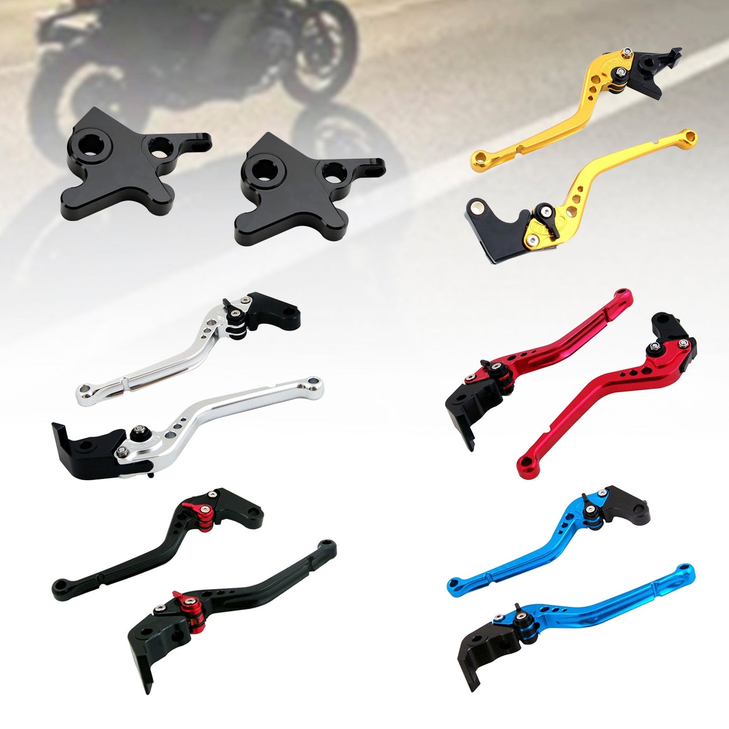 Leva frizione freno lunga adatta per Piaggio MP3 300 16-18 MP3 350 18-19
