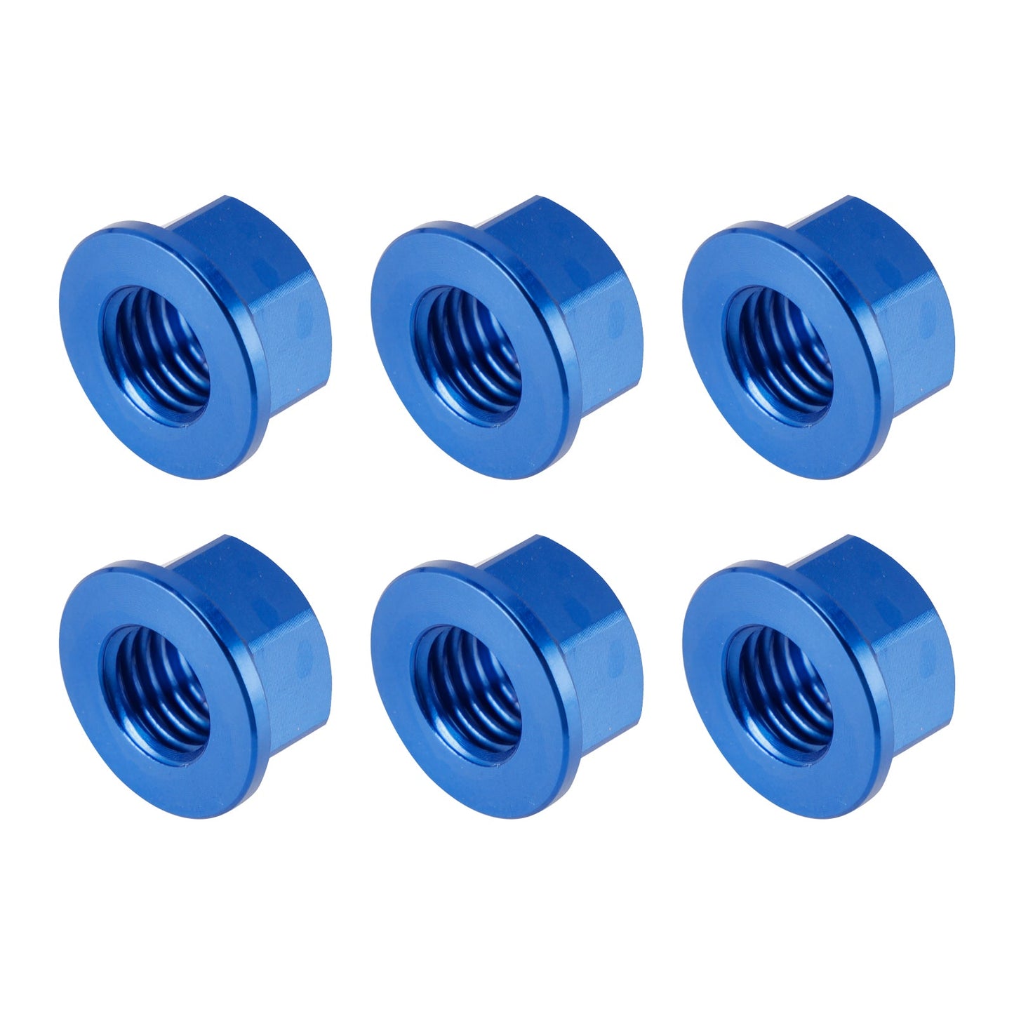 Kit dado corona posteriore M10x1,5mm blu per Aprilia RSV RSV4 1000R Factory 04-16