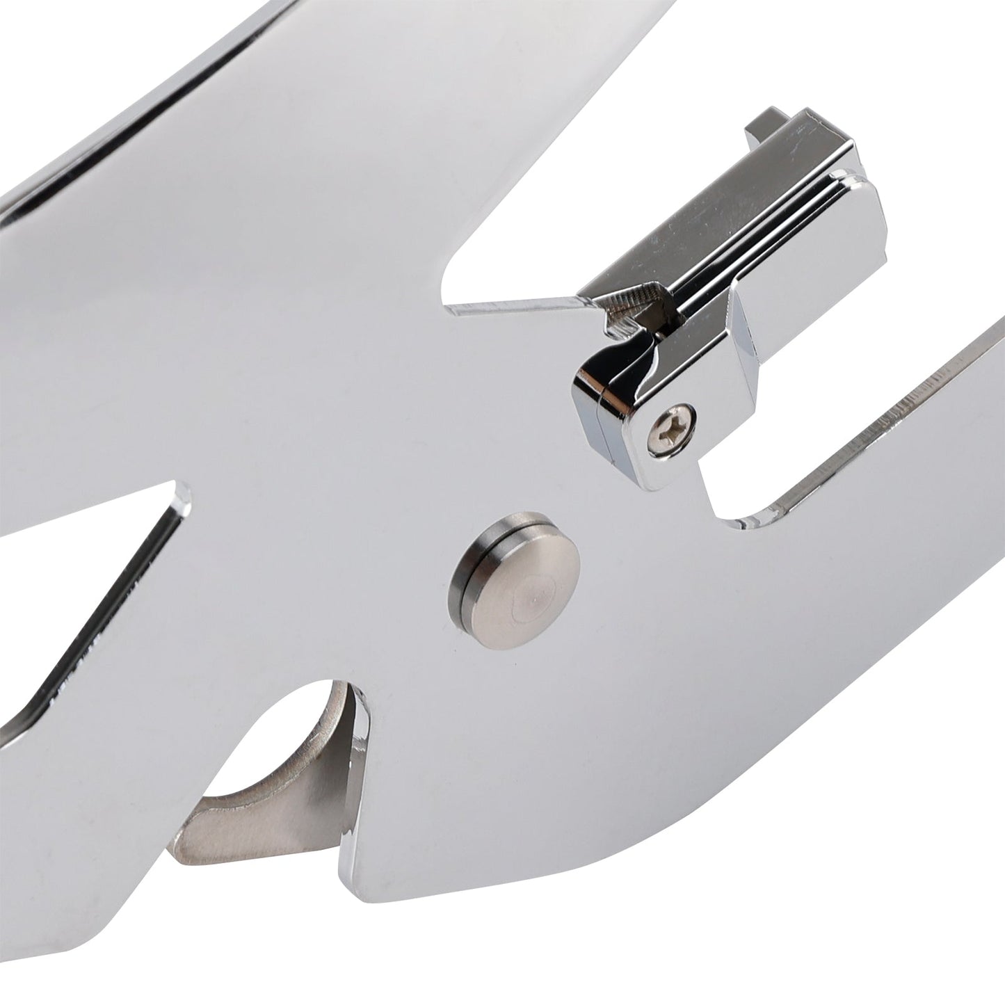 PORTAPACCHI RIMOVIBILE PER TOUR PACK 2 POSTI CROMATO PER M8 LOW RIDER S/ST 2018-2025