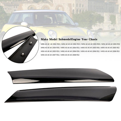 51137128157 51137128158 Per Mini Tutti R50 R52 R53 02-08 Trim del parabrezza anteriore sinistro + destro