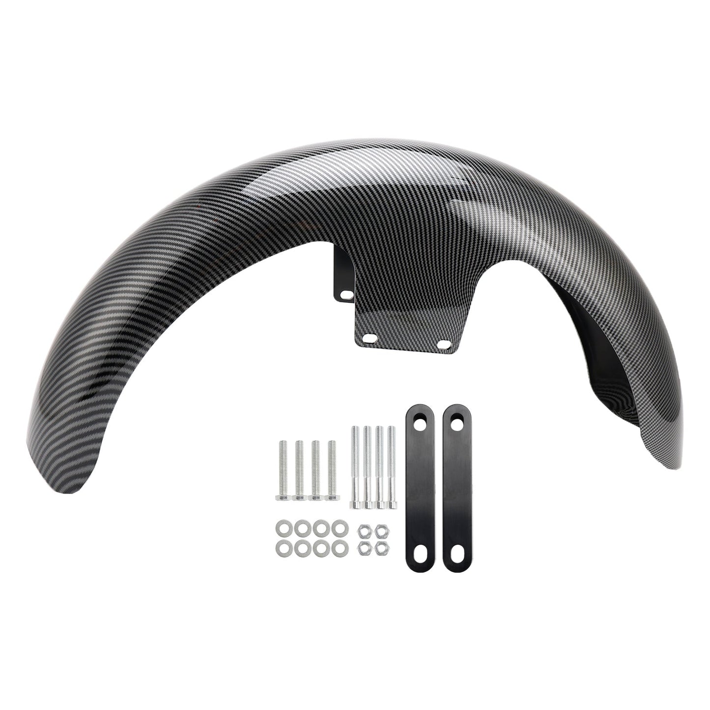 Parafango anteriore avvolgente da 19"" in ABS per Touring Electra Street Road Glide Baggers FLHT FLHR