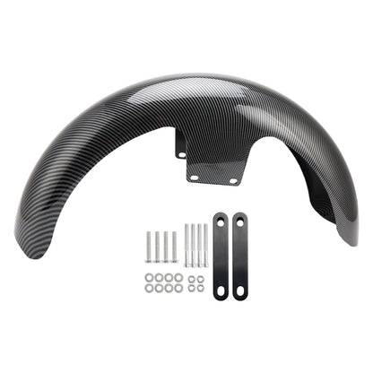 Parafango anteriore avvolgente da 19"" in ABS per Touring Electra Street Road Glide Baggers FLHT FLHR