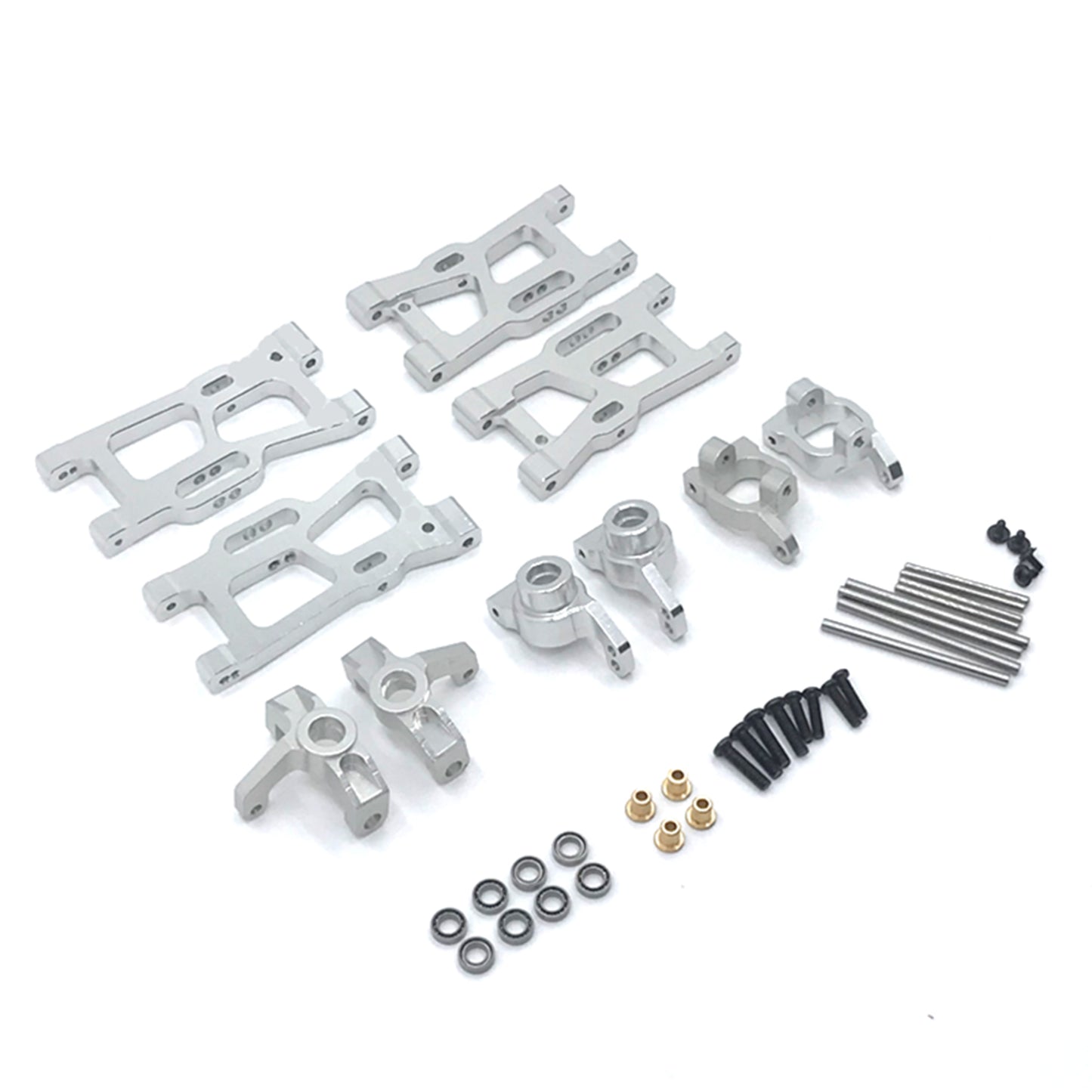 Metal Completo RC Parti Kit Per Wltoys 144001 144002 124016 124017 124018 124019