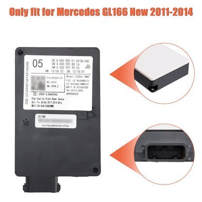 Unità di controllo del sensore radar anteriore Mercedes GL166 2011-2014 A0009055103 A0009028816 A0009009102