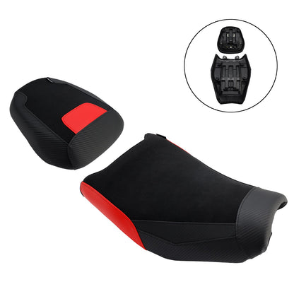 Kit cuscini passeggero Raider anteriori e posteriori per Suzuki V-Strom 250Sx 2024-2025, colore rosso