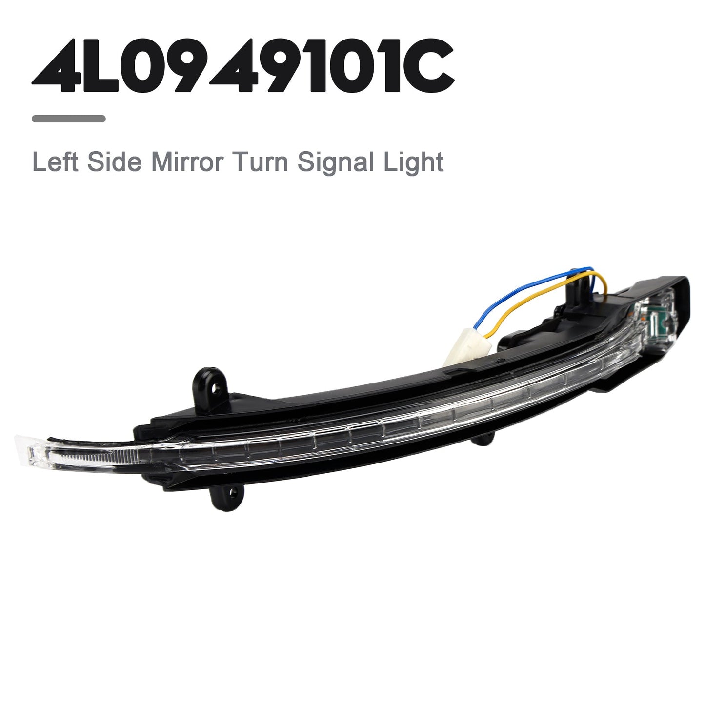 Indicatore di direzione specchietto laterale sinistro per Audi Q5 MK1 Q7 MK1 4L0949101C