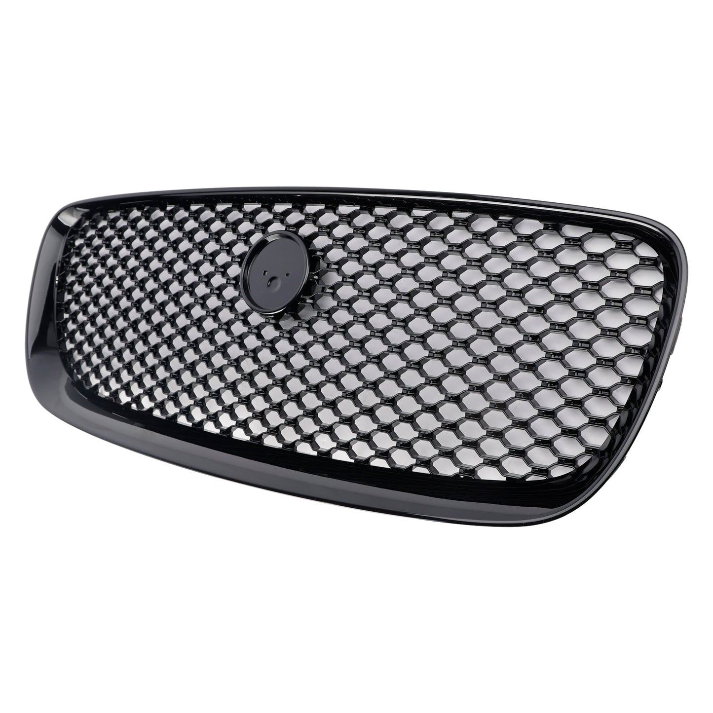Per JAGUAR F-PACE X761 2016-2020 ABS Griglia paraurti anteriore nera lucida