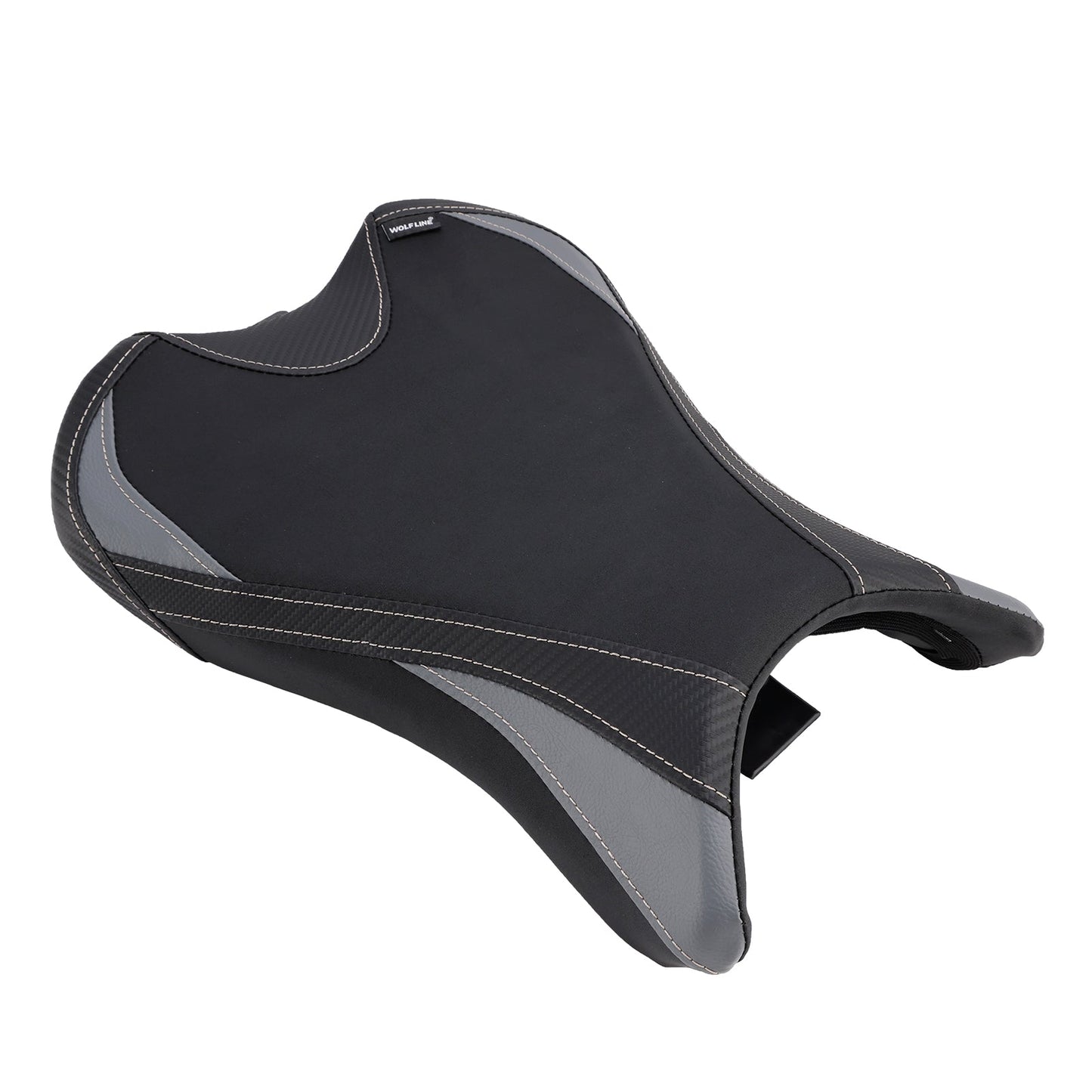 Front Raider Seat Driver Cushion PU Fit per Street Triple 765/S/R 19-22