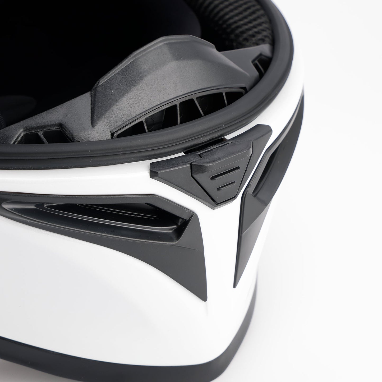 Casco da moto DOT per adulti Street Integrale Bianco