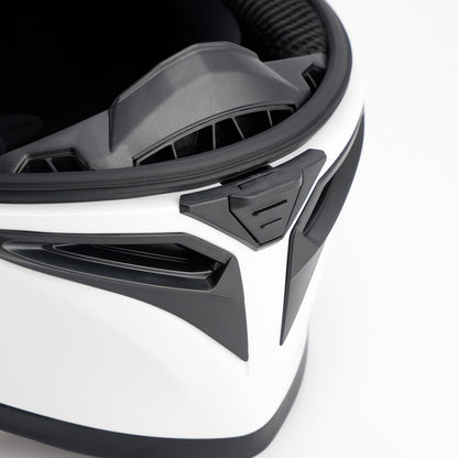 Casco da moto DOT per adulti Street Integrale Bianco
