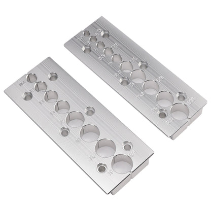 Kit di morsetti per albero/asta di morsa di ricostruzione 18 misure 7,4 mm-19 mm per Fox