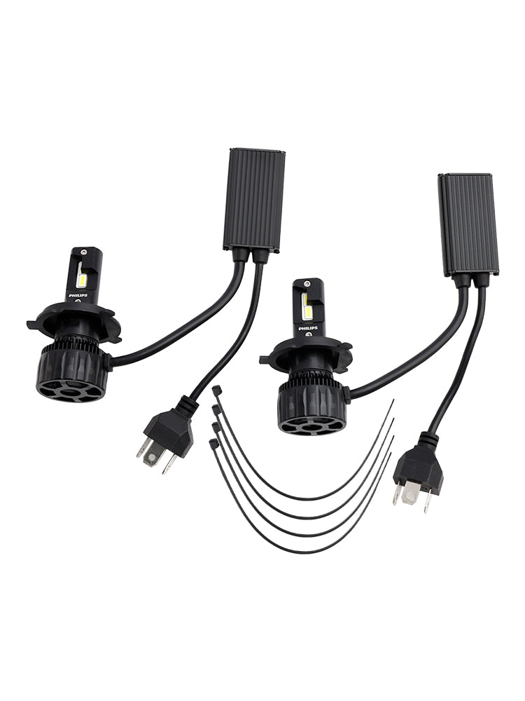 Luce auto LED-HL Ultinon Rally3551 H4 11342U3551 12/24V 50W 6500K per PHILIPS