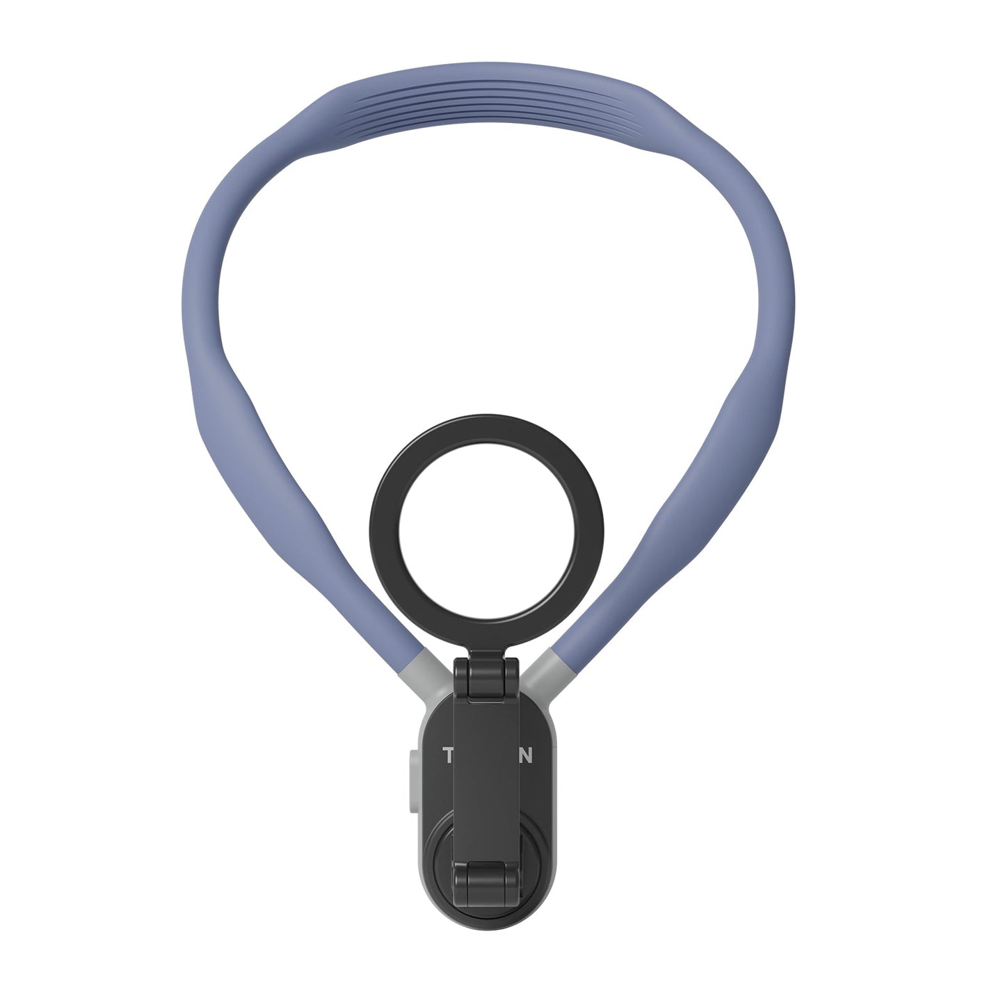 Supporto magnetico per collo con sgancio rapido e assorbimento degli urti per telefono cellulare