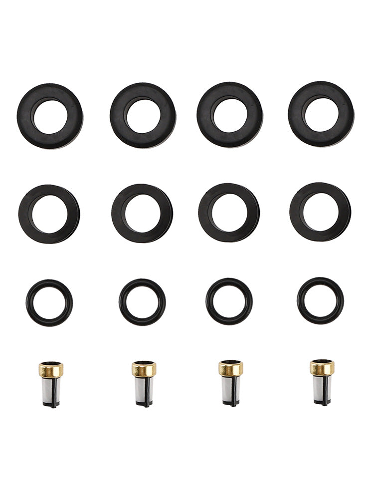 Guarnizione filtro O-ring iniettore carburante rotante Mazda RX-7 FC 13B 1986-1991 4 pezzi