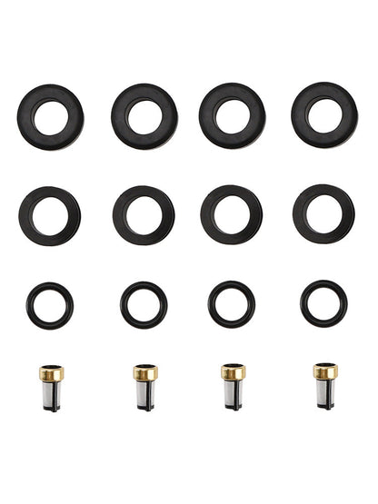 Guarnizione filtro O-ring iniettore carburante rotante Mazda RX-7 FC 13B 1986-1991 4 pezzi