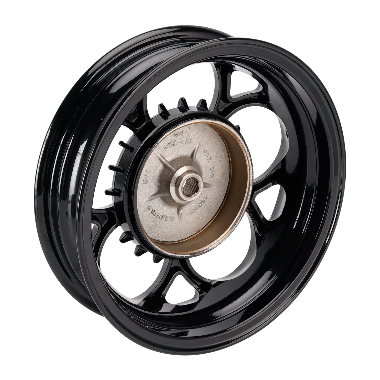 Set cerchi ruota anteriore + posteriore tubeless Vespa Primavera 3V Euro4 50 4T AC 2018-2020 da 3,0x12""