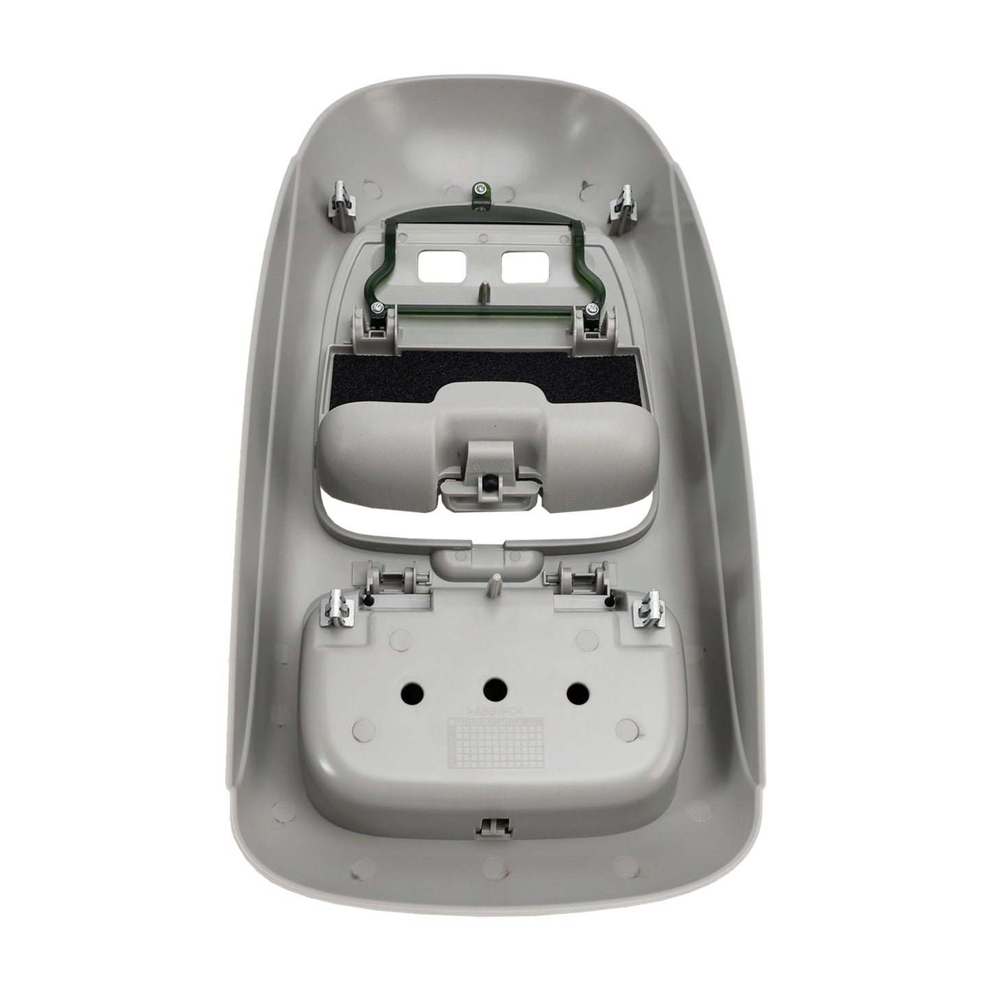 Console superiore Super Duty Ford F250 F-350 F-450 F-550 2002-2004 senza tettuccio apribile, grigia