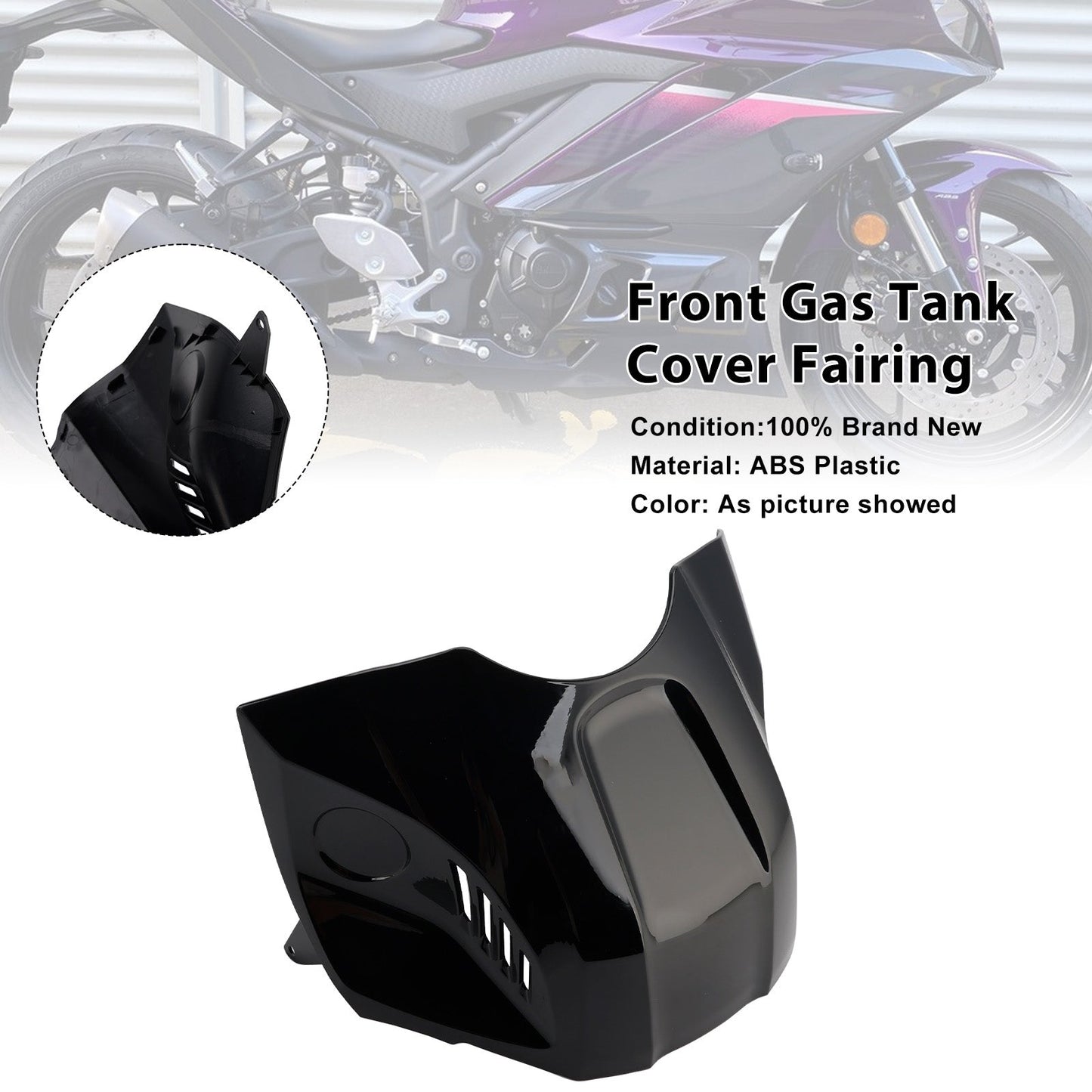 Carenatura anteriore del serbatoio del carburante Yamaha YZF-R3 R25 2025-2026