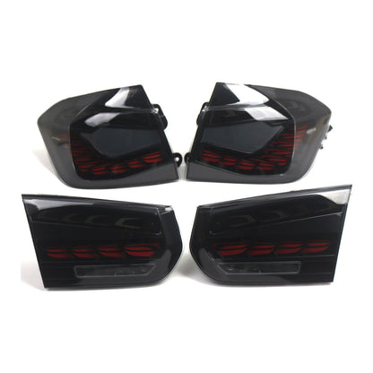 Gruppo ottico posteriore a LED fumé L&amp;R per BMW 3 F30 F80 M3 2013-2018