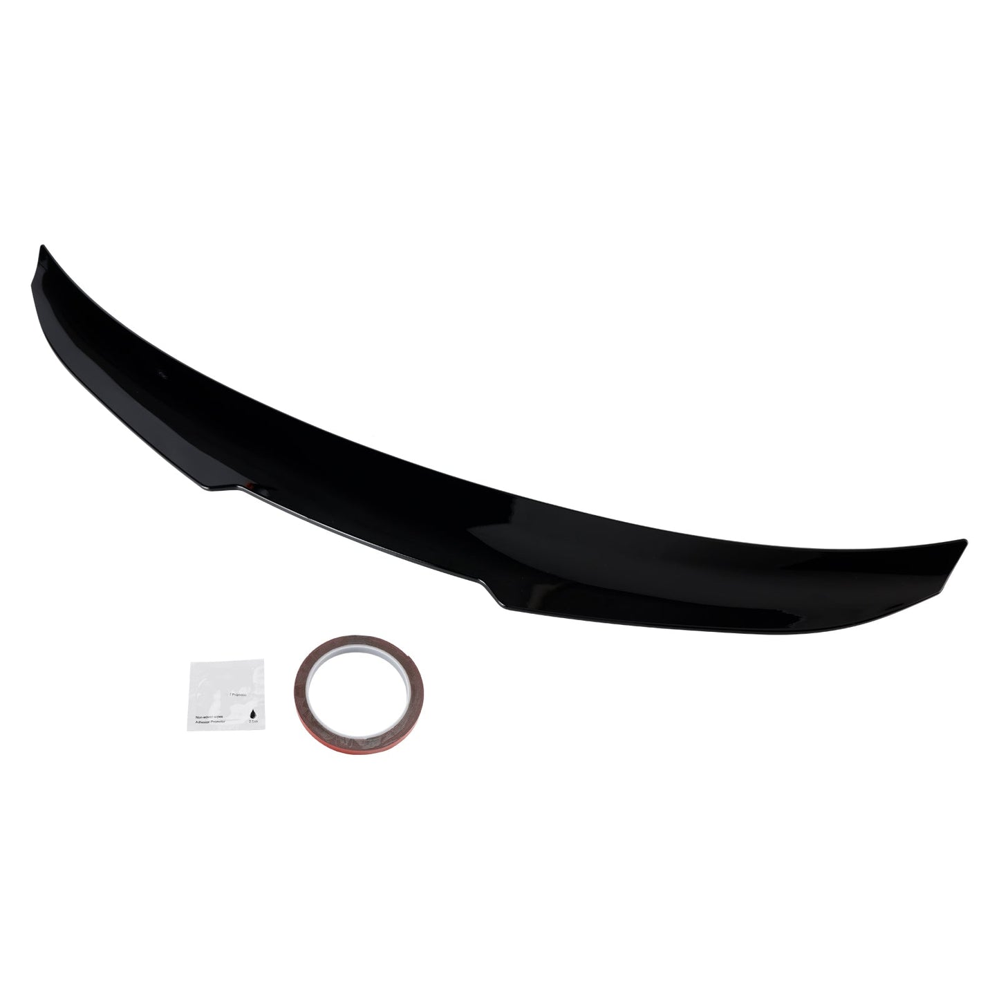 Spoiler posteriore nero lucido per BMW Serie 3 E92 06-13 Coupé PSM Style