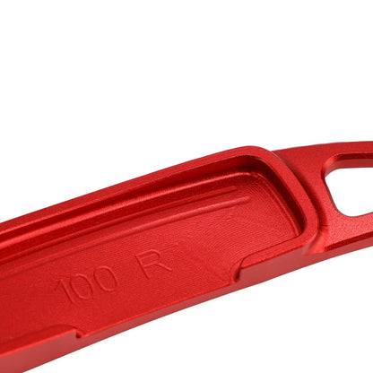 Palette del cambio al volante per Renault Arkana 2021-24 in alluminio rosso