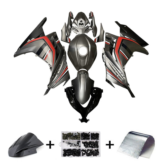Kit carenatura iniezione in plastica ABS adatto per Kawasaki EX300 Ninja300 2013-2024