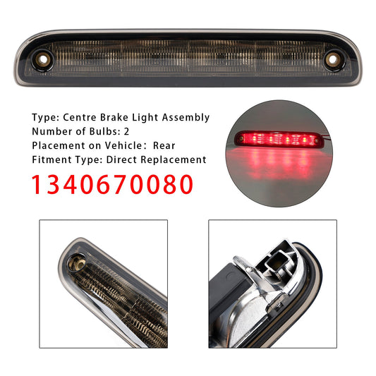 Lampada luce freno posteriore 2006-2024 1340670080 per Peugeot Boxer nera